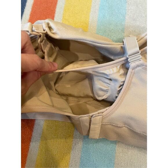 Kindred Bravely Womens Beige Padded Cup Wireless Nursing Maternity Bra Size XL - Picture 5 of 5